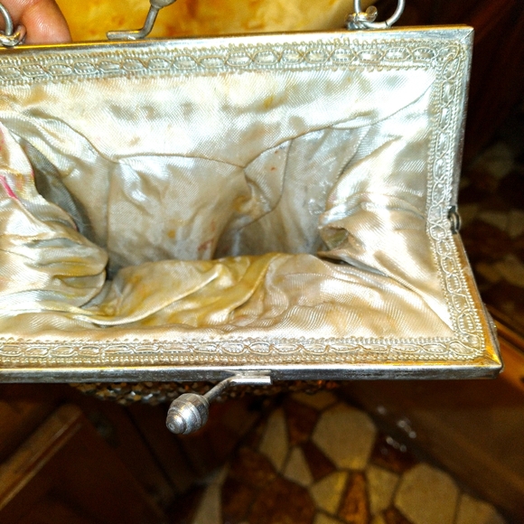 Vintage Silver Purse - Festive - Picture 5 of 6